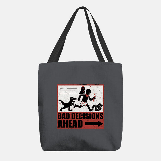 Dungeon Crawler Bad Decisions-None-Basic Tote-Bag-Studio Mootant