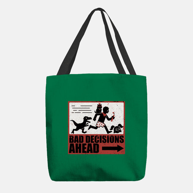 Dungeon Crawler Bad Decisions-None-Basic Tote-Bag-Studio Mootant