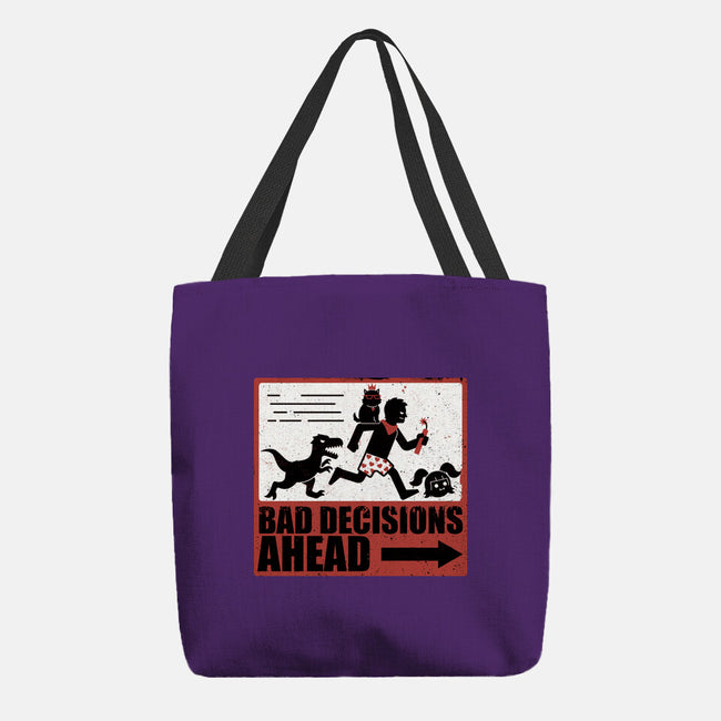 Dungeon Crawler Bad Decisions-None-Basic Tote-Bag-Studio Mootant
