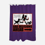 Dungeon Crawler Bad Decisions-None-Polyester-Shower Curtain-Studio Mootant