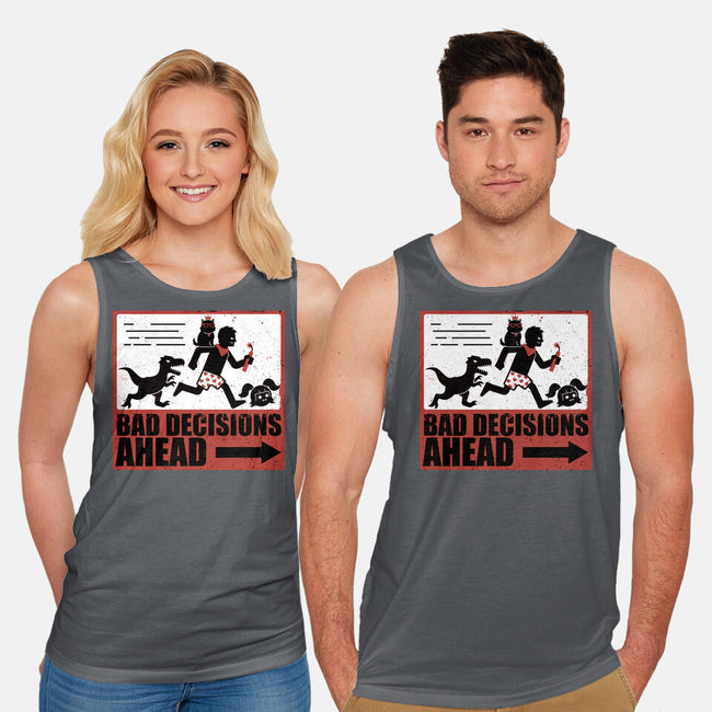 Dungeon Crawler Bad Decisions-Unisex-Basic-Tank-Studio Mootant