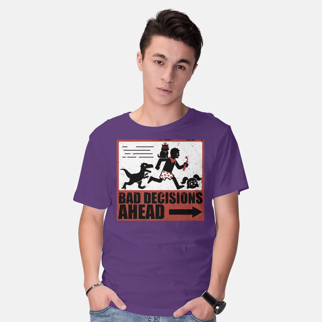 Dungeon Crawler Bad Decisions-Mens-Basic-Tee-Studio Mootant