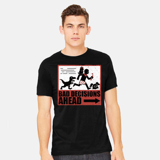 Dungeon Crawler Bad Decisions-Mens-Heavyweight-Tee-Studio Mootant