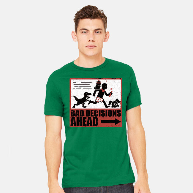 Dungeon Crawler Bad Decisions-Mens-Heavyweight-Tee-Studio Mootant