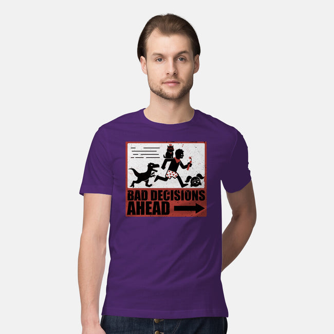 Dungeon Crawler Bad Decisions-Mens-Premium-Tee-Studio Mootant