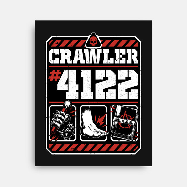 Dungeon Crawler 4122-None-Stretched-Canvas-Studio Mootant