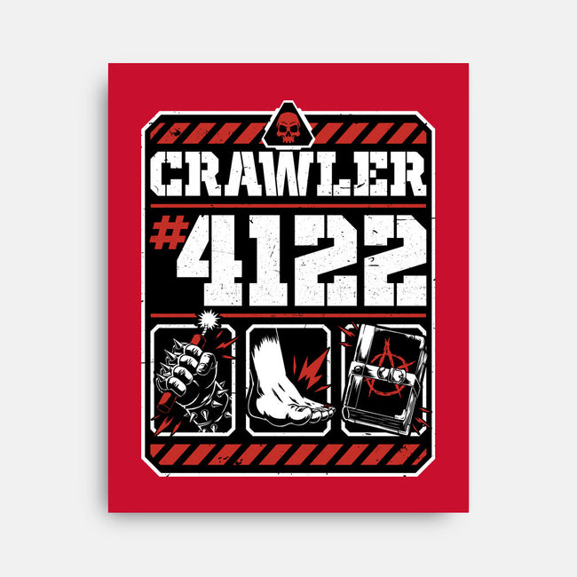 Dungeon Crawler 4122-None-Stretched-Canvas-Studio Mootant