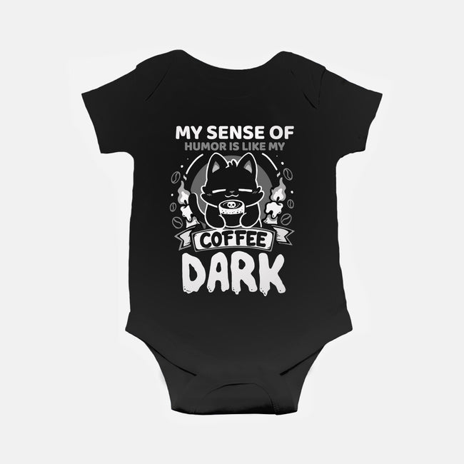 Dark Like My Coffee-Baby-Basic-Onesie-Vallina84