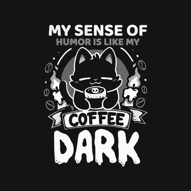 Dark Like My Coffee-None-Glossy-Sticker-Vallina84