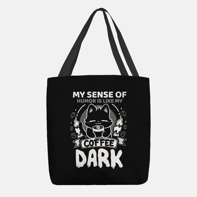 Dark Like My Coffee-None-Basic Tote-Bag-Vallina84