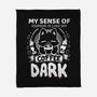 Dark Like My Coffee-None-Fleece-Blanket-Vallina84