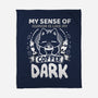 Dark Like My Coffee-None-Fleece-Blanket-Vallina84