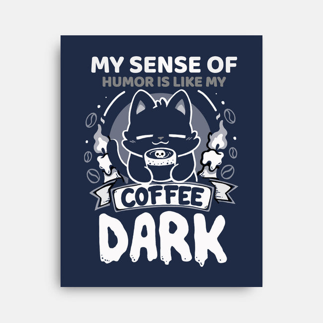 Dark Like My Coffee-None-Stretched-Canvas-Vallina84