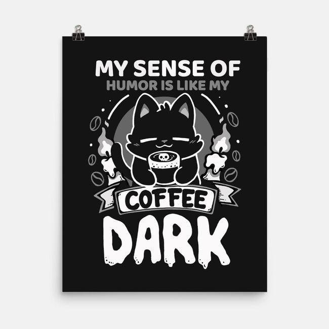 Dark Like My Coffee-None-Matte-Poster-Vallina84