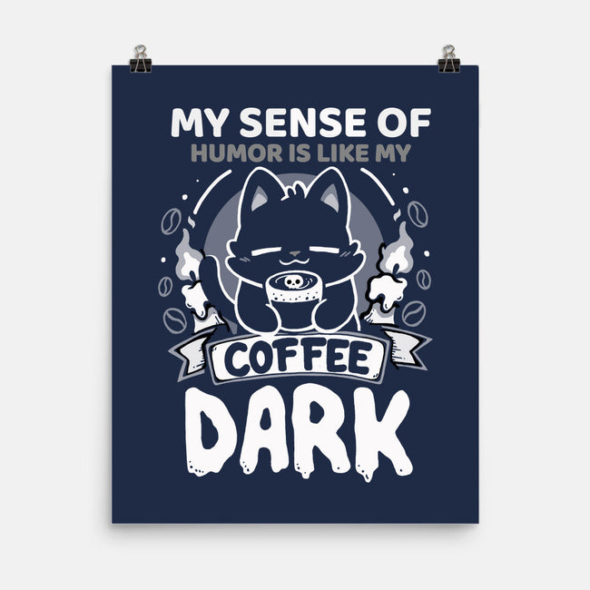 Dark Like My Coffee-None-Matte-Poster-Vallina84