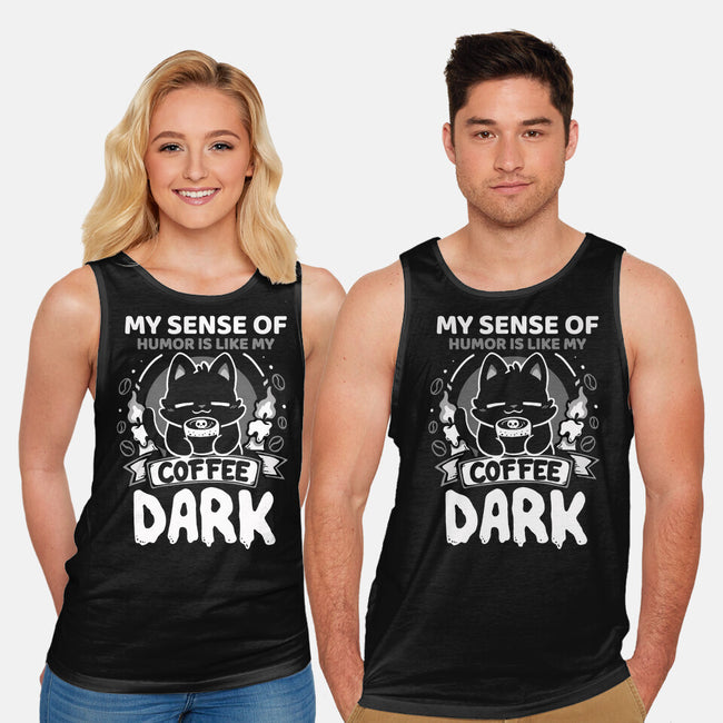 Dark Like My Coffee-Unisex-Basic-Tank-Vallina84