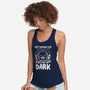 Dark Like My Coffee-Womens-Racerback-Tank-Vallina84