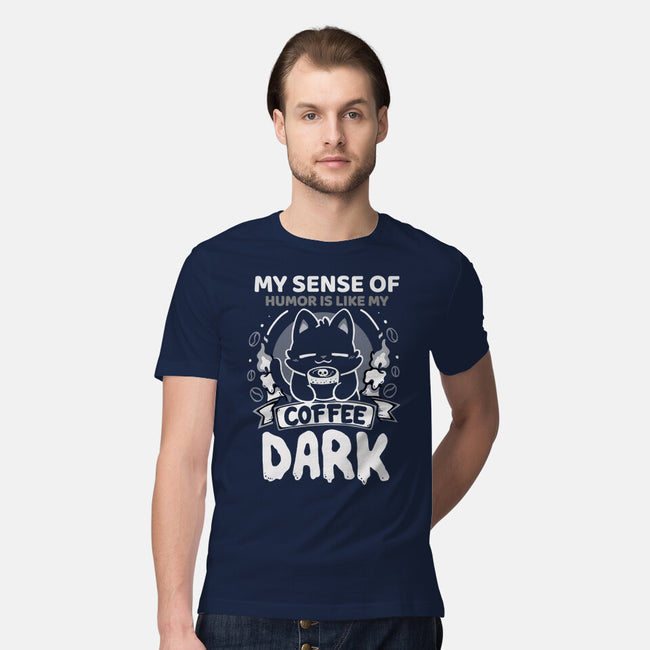 Dark Like My Coffee-Mens-Premium-Tee-Vallina84