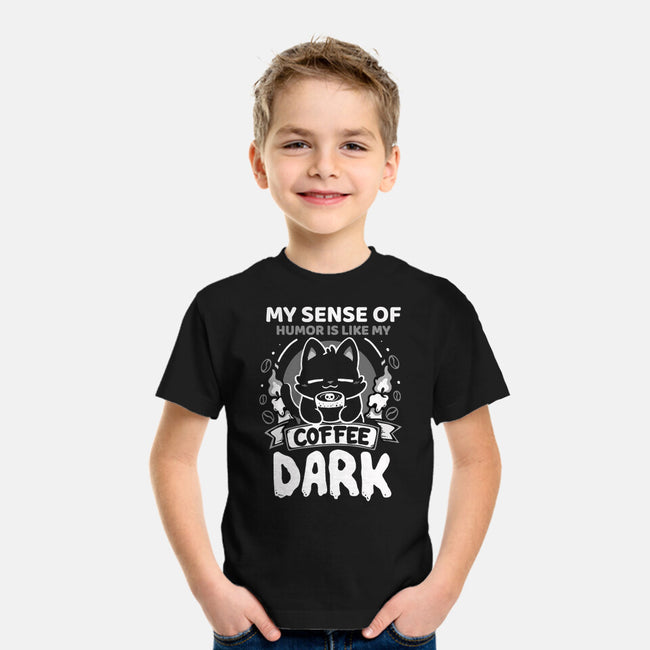 Dark Like My Coffee-Youth-Basic-Tee-Vallina84