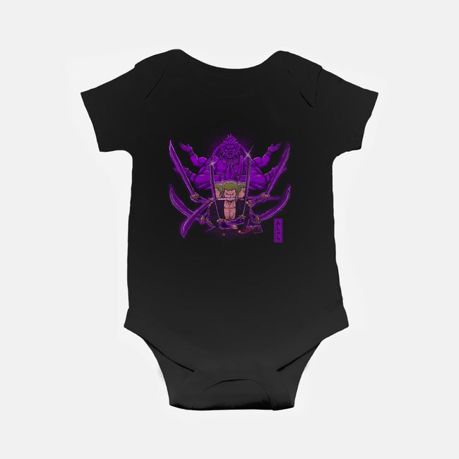 Sword Style Demon-Baby-Basic-Onesie-grevalra