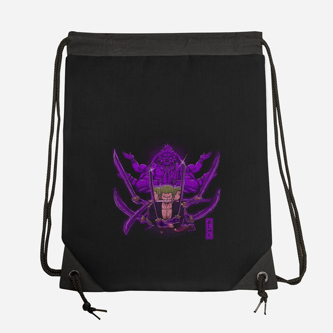 Sword Style Demon-None-Drawstring-Bag-grevalra