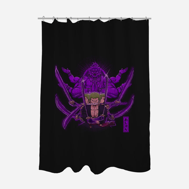 Sword Style Demon-None-Polyester-Shower Curtain-grevalra