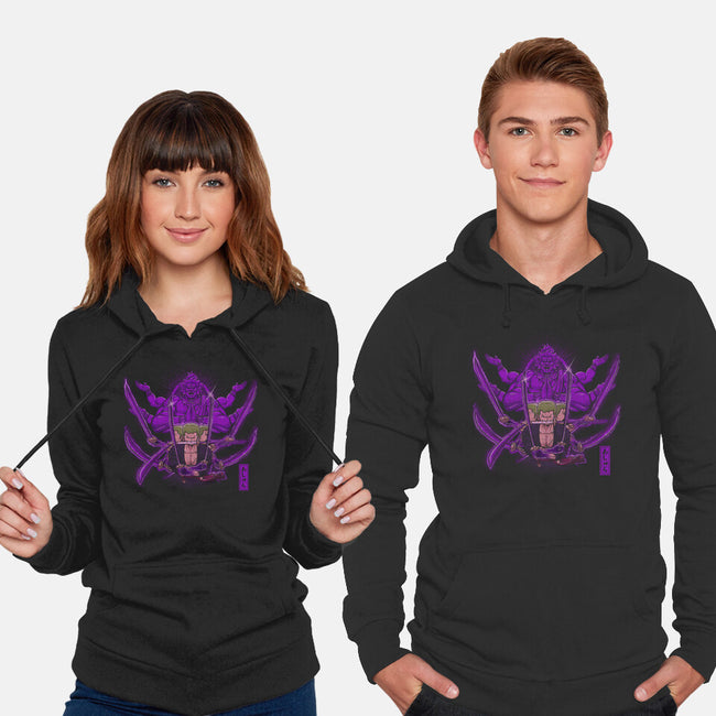 Sword Style Demon-Unisex-Pullover-Sweatshirt-grevalra