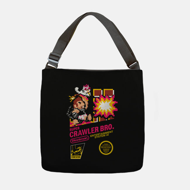 Super Crawler Bro-None-Adjustable Tote-Bag-demonigote