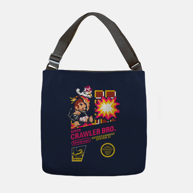 Super Crawler Bro-None-Adjustable Tote-Bag-demonigote