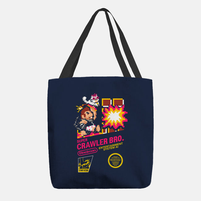 Super Crawler Bro-None-Basic Tote-Bag-demonigote