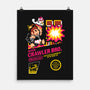 Super Crawler Bro-None-Matte-Poster-demonigote