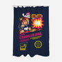 Super Crawler Bro-None-Polyester-Shower Curtain-demonigote