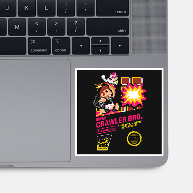 Super Crawler Bro-None-Glossy-Sticker-demonigote