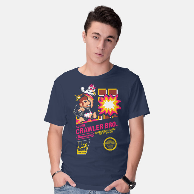 Super Crawler Bro-Mens-Basic-Tee-demonigote