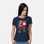 Super Crawler Bro-Womens-Basic-Tee-demonigote