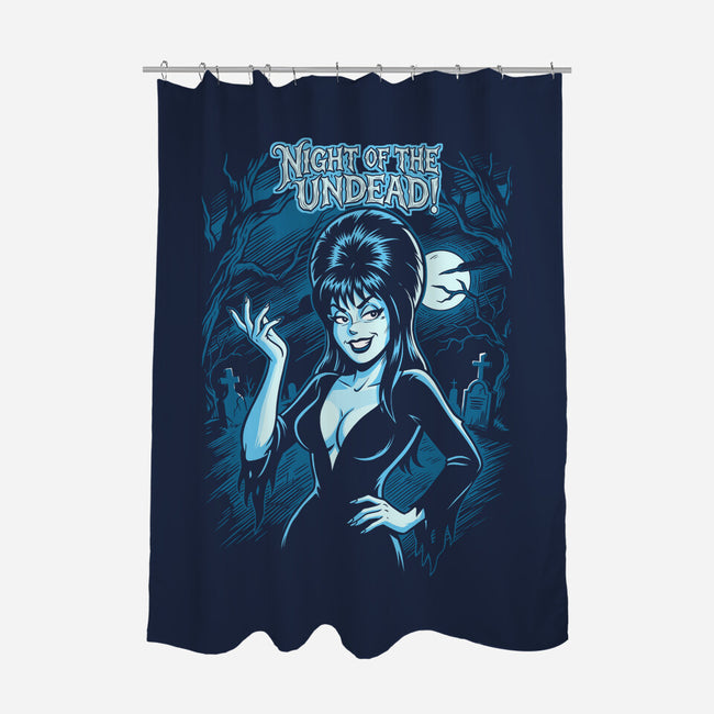 The Undead-None-Polyester-Shower Curtain-P1yu5h