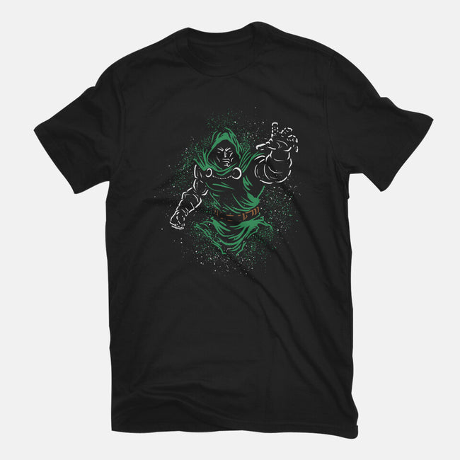 Doom Line-Womens-Fitted-Tee-nickzzarto