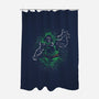 Doom Line-None-Polyester-Shower Curtain-nickzzarto