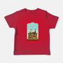 Happiness Is Beep Beep-Baby-Basic-Tee-DrawnByBryan