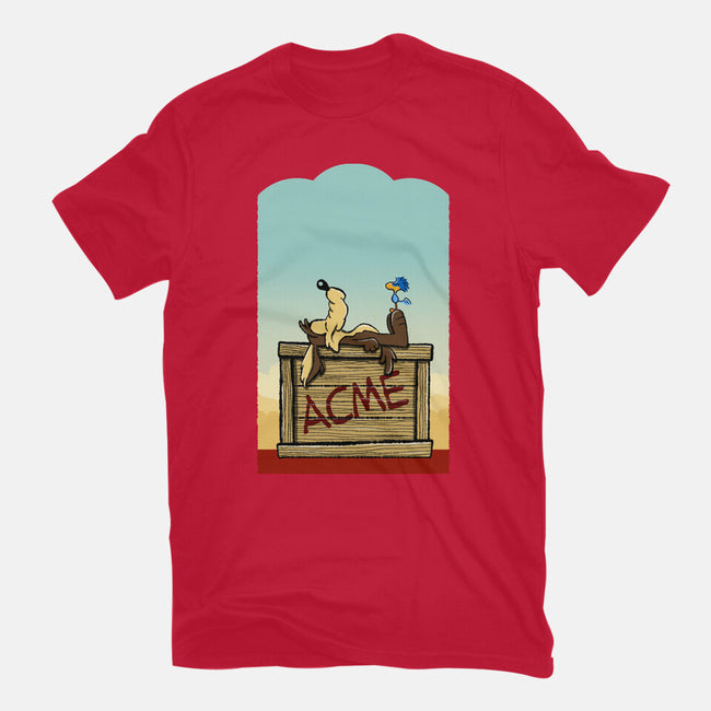 Happiness Is Beep Beep-Unisex-Basic-Tee-DrawnByBryan