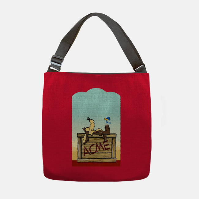 Happiness Is Beep Beep-None-Adjustable Tote-Bag-DrawnByBryan