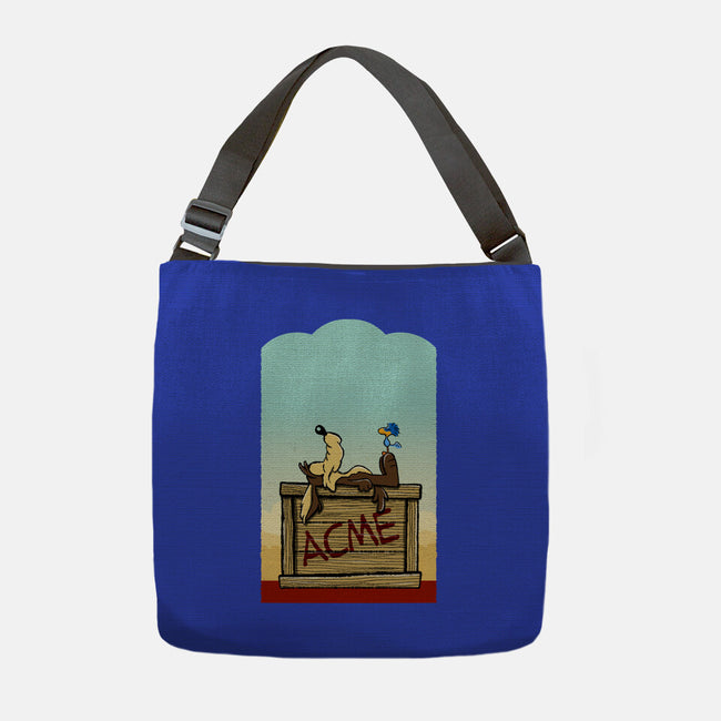 Happiness Is Beep Beep-None-Adjustable Tote-Bag-DrawnByBryan
