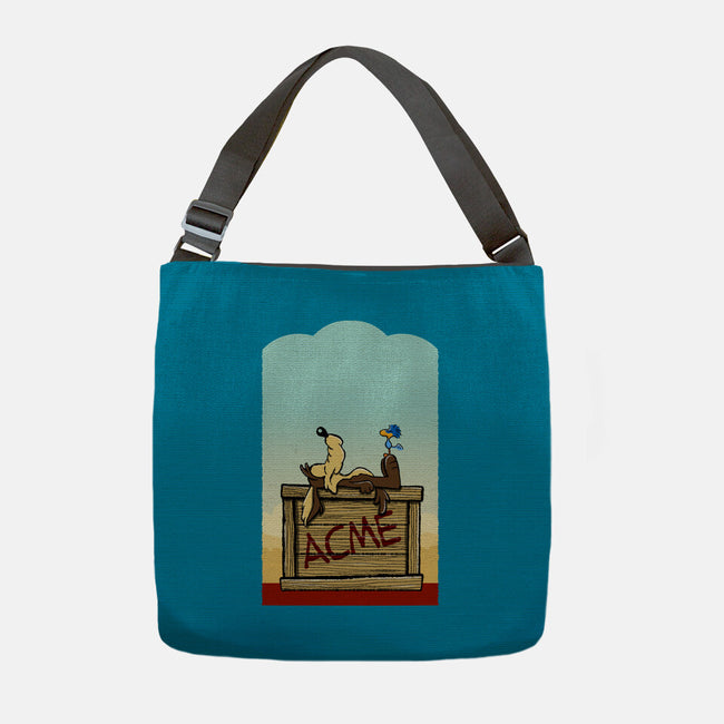 Happiness Is Beep Beep-None-Adjustable Tote-Bag-DrawnByBryan