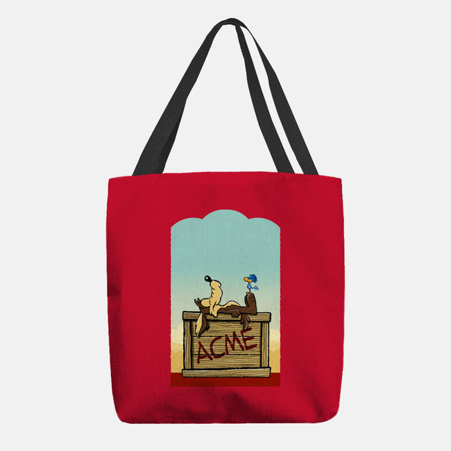 Happiness Is Beep Beep-None-Basic Tote-Bag-DrawnByBryan