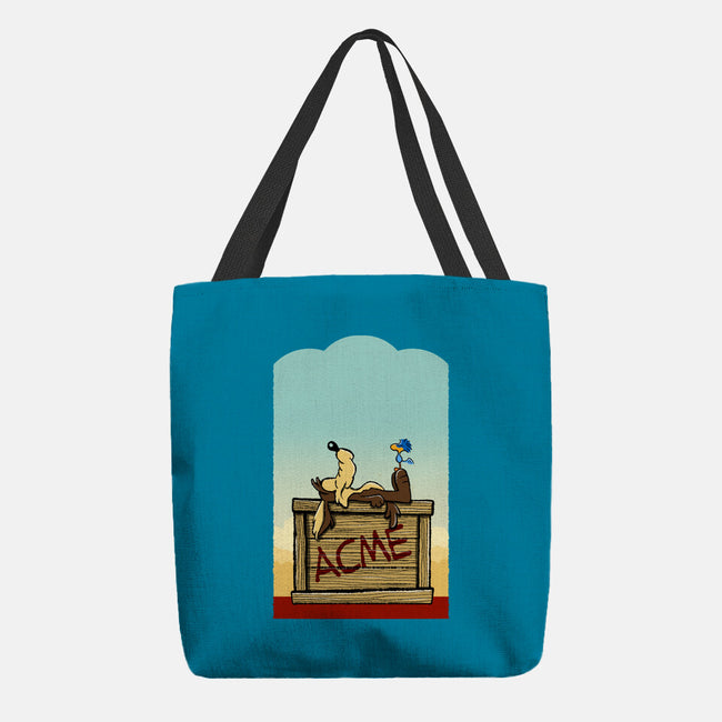 Happiness Is Beep Beep-None-Basic Tote-Bag-DrawnByBryan