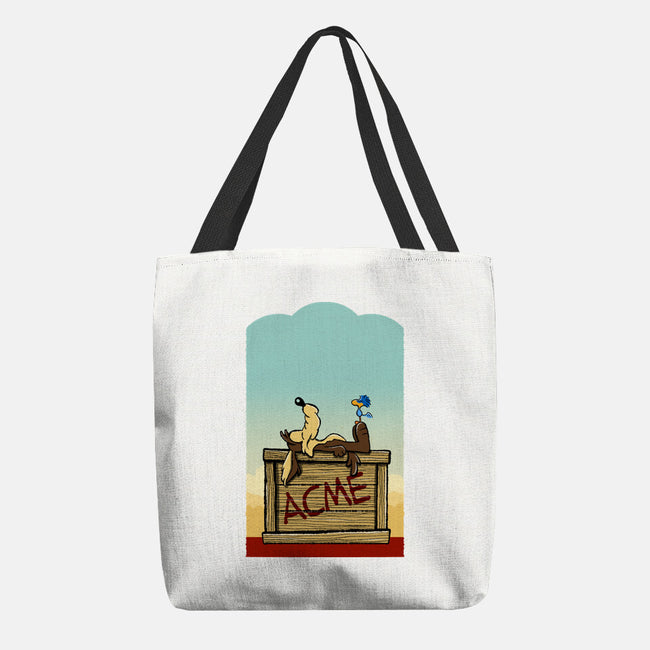 Happiness Is Beep Beep-None-Basic Tote-Bag-DrawnByBryan