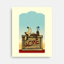 Happiness Is Beep Beep-None-Stretched-Canvas-DrawnByBryan