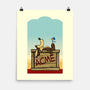Happiness Is Beep Beep-None-Matte-Poster-DrawnByBryan