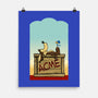 Happiness Is Beep Beep-None-Matte-Poster-DrawnByBryan