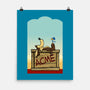 Happiness Is Beep Beep-None-Matte-Poster-DrawnByBryan